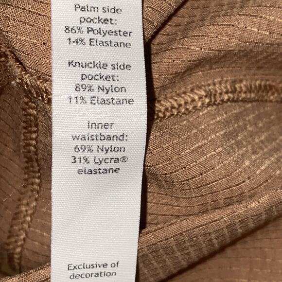 Lululemon Dynamic Days Pants 10 Saddle Brown Luxtreme Travel Athleisure - Picture 10 of 11